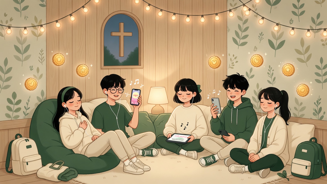 찬양 들으면 달란트!